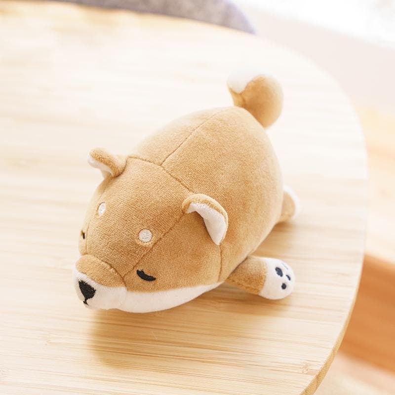犬 ぬいぐるみ もちもち眠りの柴犬抱き枕