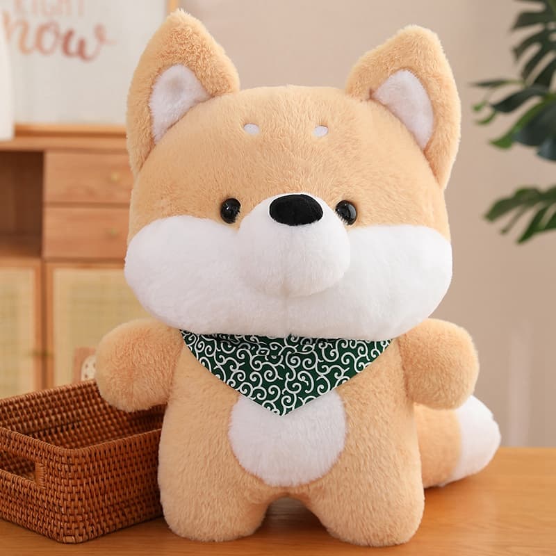犬 ぬいぐるみ もふもふ癒し柴犬ぬいぐるみ