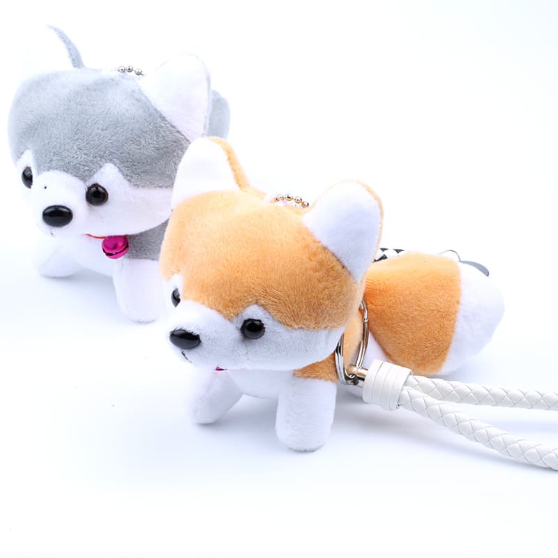 犬 ぬいぐるみ 犬 ぬいぐるみ もふもふ秋田犬キーホルダー