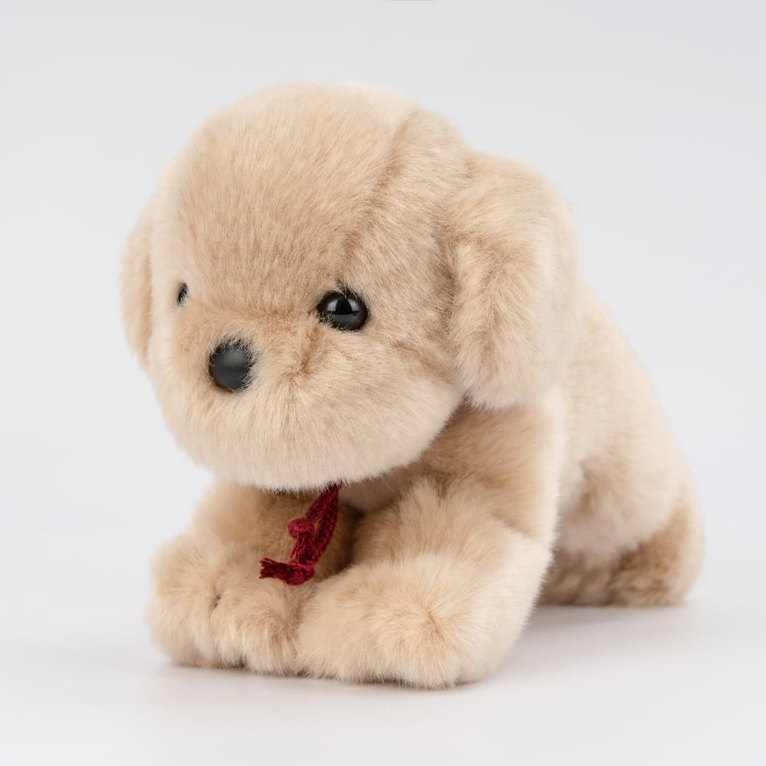 犬 ぬいぐるみ もふもふ子犬ちゃん