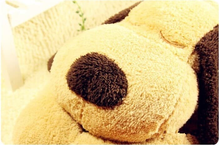 犬 ぬいぐるみ ねむねむシュナウザー抱き枕