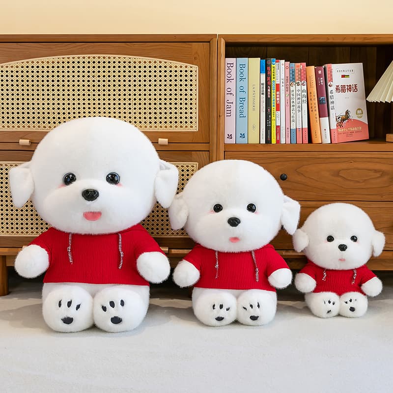 犬 ぬいぐるみ もふもふポメちゃんファミリー人形