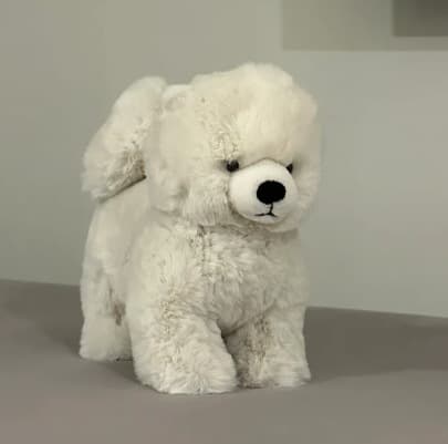 犬 ぬいぐるみ もこもこポメラニアン抱き枕ぬいぐるみ