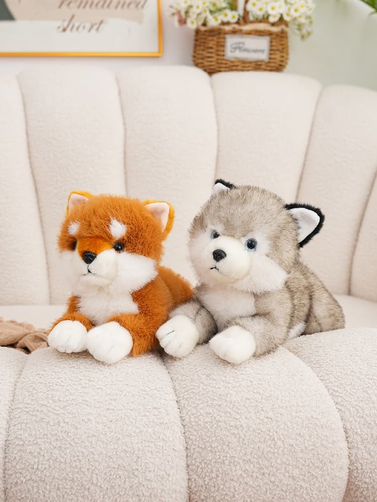 犬 ぬいぐるみ ふわもふ豆柴ぬいぐるみ 愛らしい仲間たち