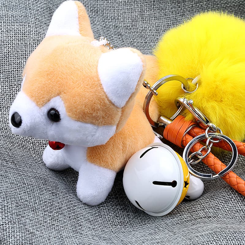 犬 ぬいぐるみ 犬 ぬいぐるみ もふもふ秋田犬キーホルダー