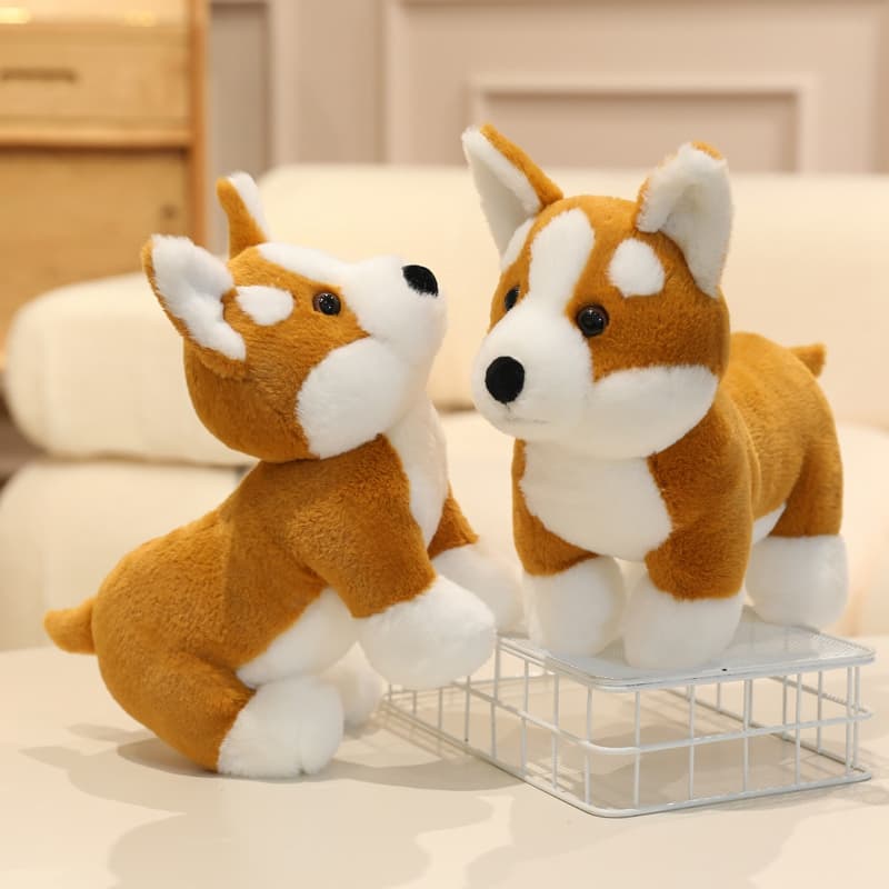 犬 ぬいぐるみ もふもふ柴犬ぬいぐるみ まんまる笑顔の癒し仲間