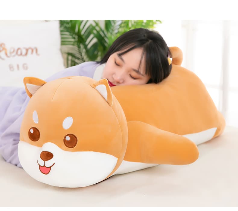 犬 ぬいぐるみ もちもち抱き枕わんこ