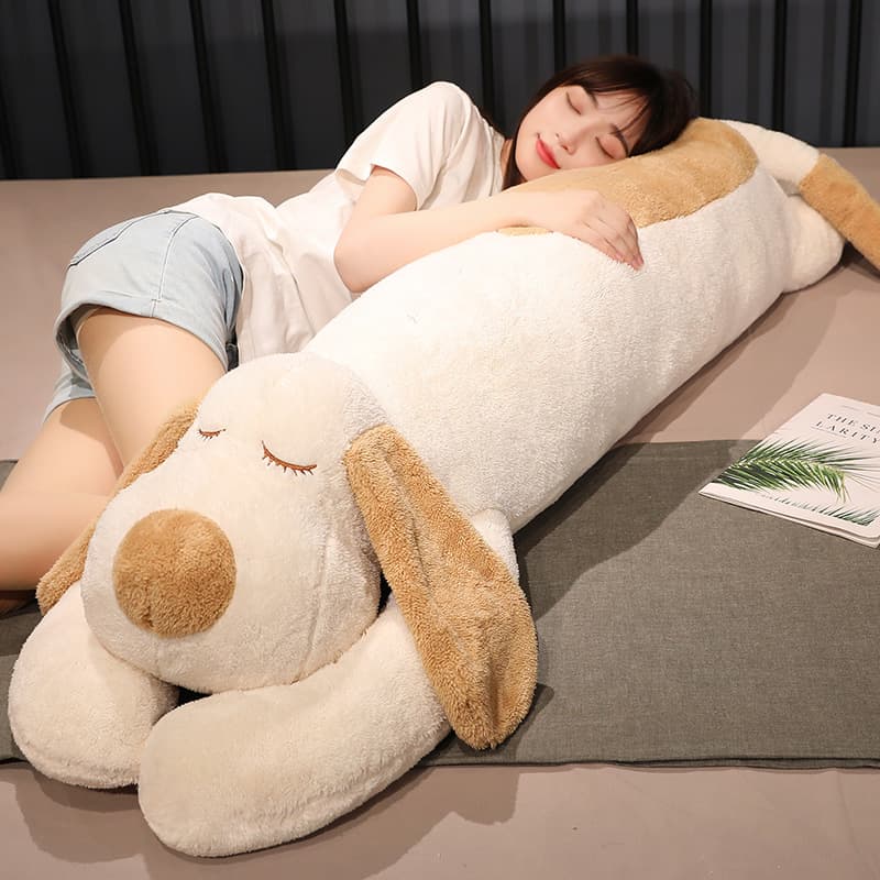 犬 ぬいぐるみ おやすみわんこ 特大抱き枕