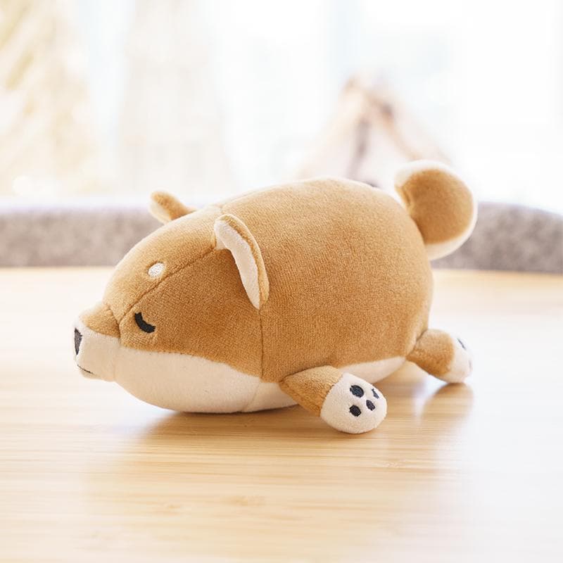 犬 ぬいぐるみ もちもち眠りの柴犬抱き枕