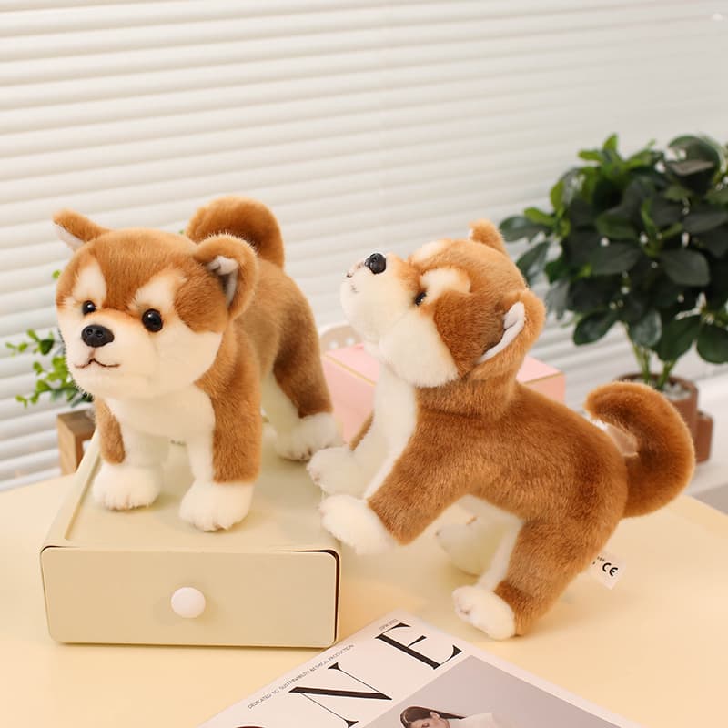 犬 ぬいぐるみ もふもふ忠犬 柴ぬいぐるみ