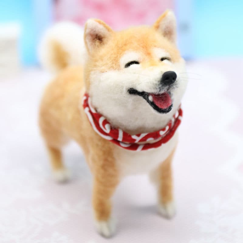 犬 ぬいぐるみ 犬 ぬいぐるみ にっこり笑顔の幸せ柴犬ぬいぐるみ