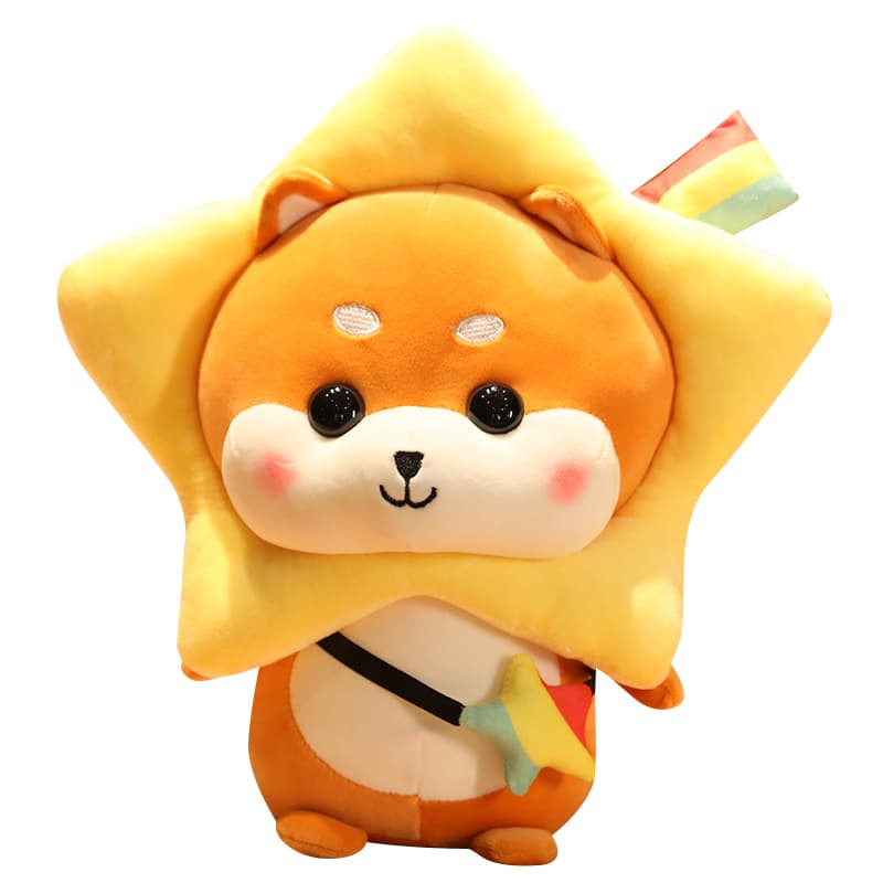 犬 ぬいぐるみ おやすみ柴犬ぬいぐるみ