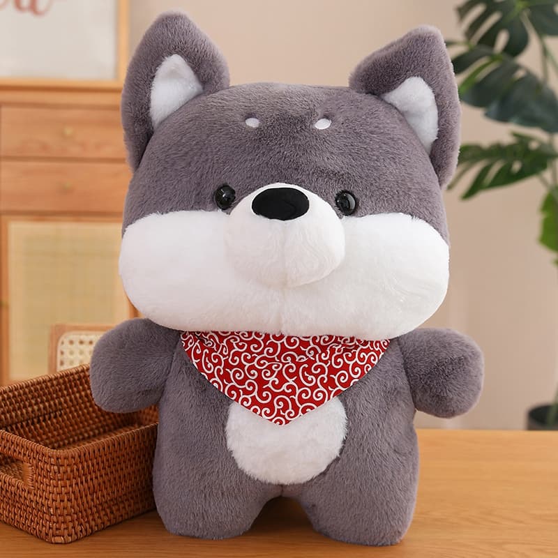 犬 ぬいぐるみ もふもふ癒し柴犬ぬいぐるみ