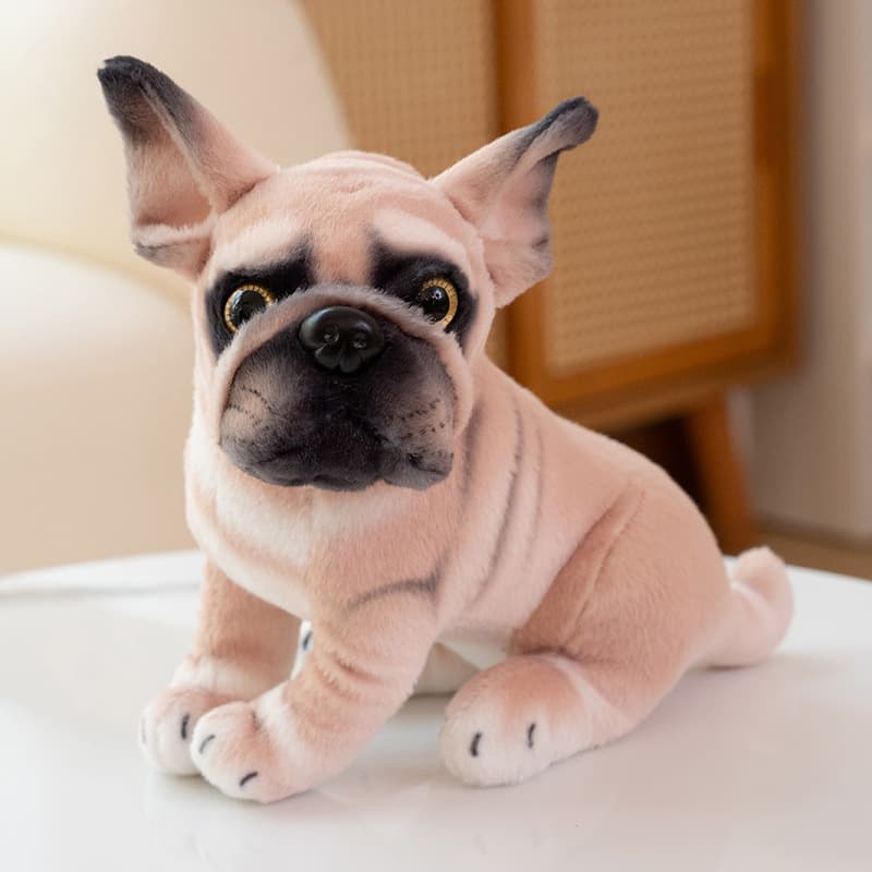 犬 ぬいぐるみ 柔らか触り心地のフレンチブルドッグ ぬいぐるみ
