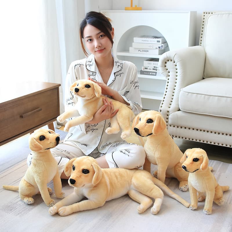 犬 ぬいぐるみ もふもふ仔犬のお座りぬいぐるみ