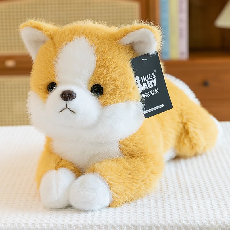 もちもち柴犬座りポーズぬいぐるみ