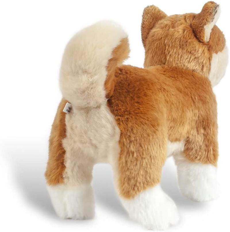 犬 ぬいぐるみ 本物そっくり立ち姿柴犬ぬいぐるみ