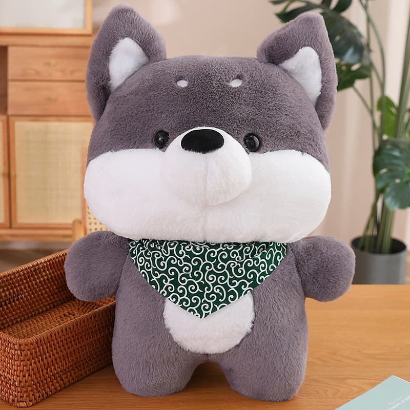 犬 ぬいぐるみ もふもふ癒し柴犬ぬいぐるみ