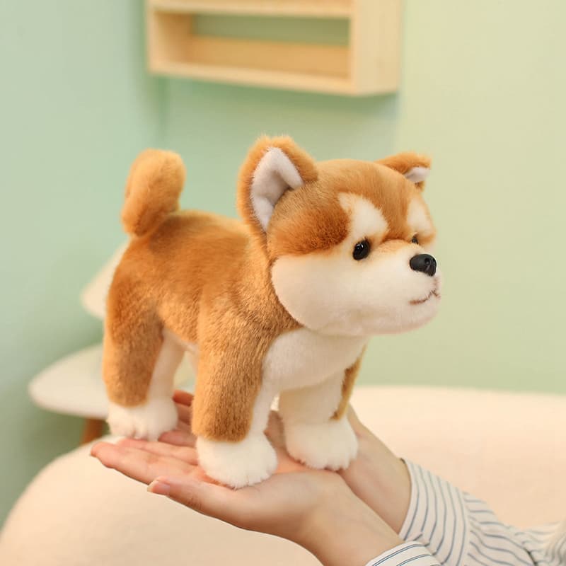 犬 ぬいぐるみ もふもふ忠犬 柴ぬいぐるみ