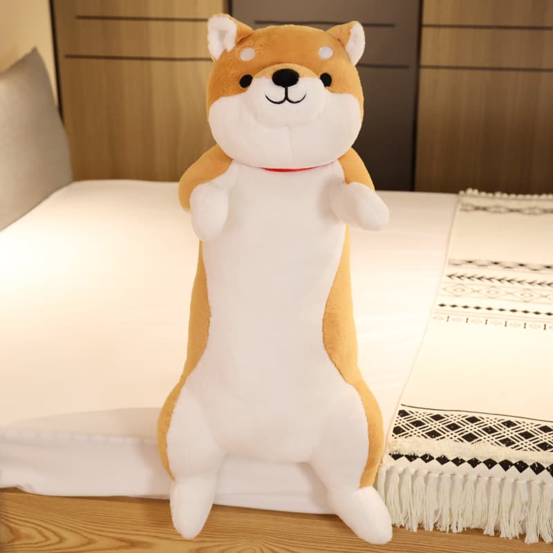 犬 ぬいぐるみ 抱き心地抜群 もちもち柴犬ぬいぐるみ