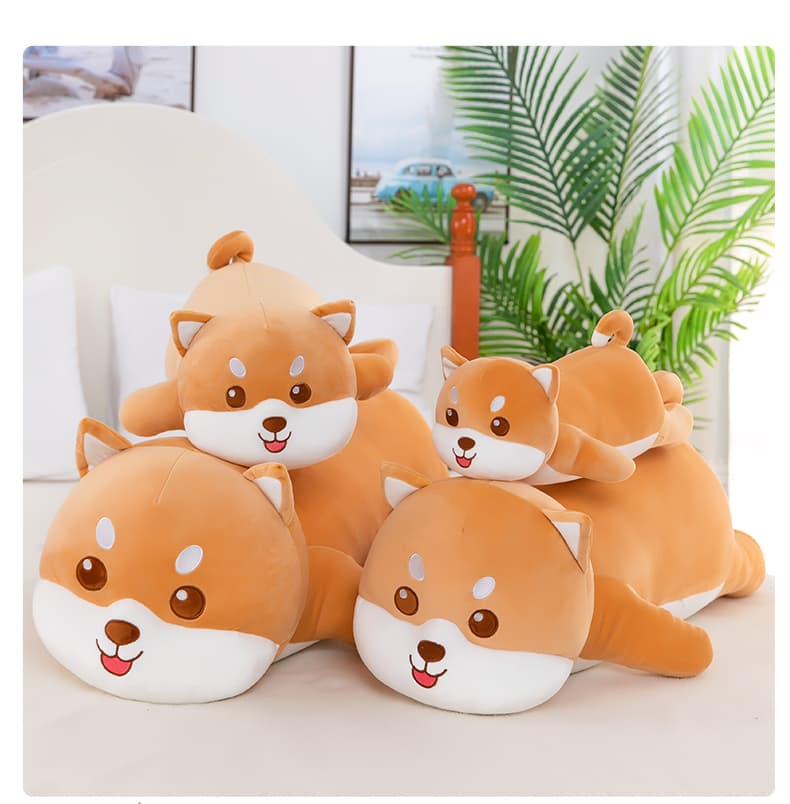 犬 ぬいぐるみ もちもち抱き枕わんこ