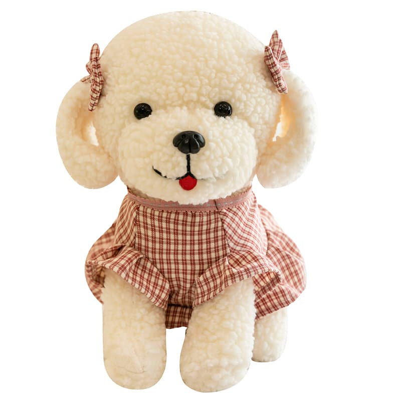 犬 ぬいぐるみ やんちゃかわいいトイプードルぬいぐるみ