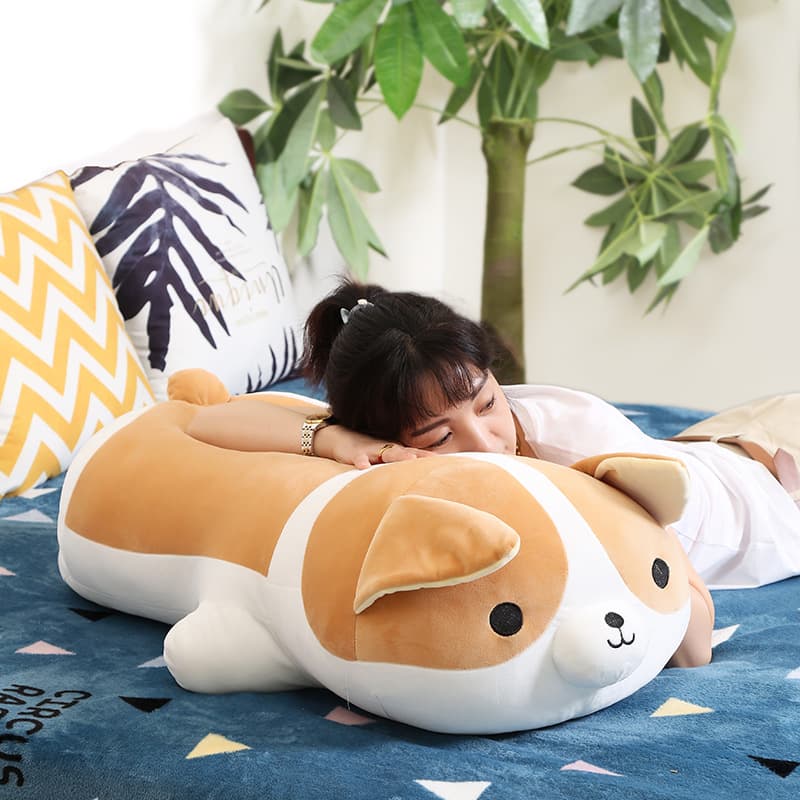 犬 ぬいぐるみ もちもち抱き枕柴犬ぬいぐるみ