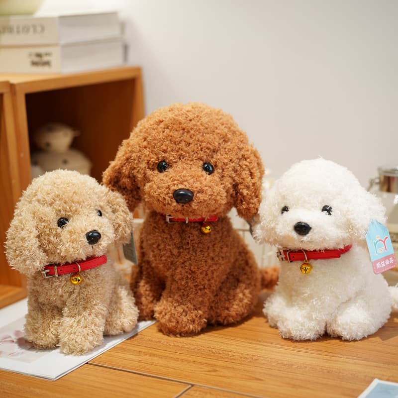 犬 ぬいぐるみ 犬 ぬいぐるみ もふもふトイプードル 癒しの仔犬