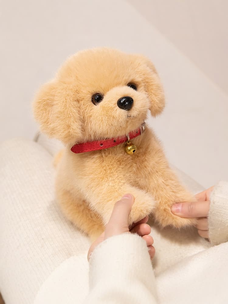 犬 ぬいぐるみ もこもこパーカー トイプードル