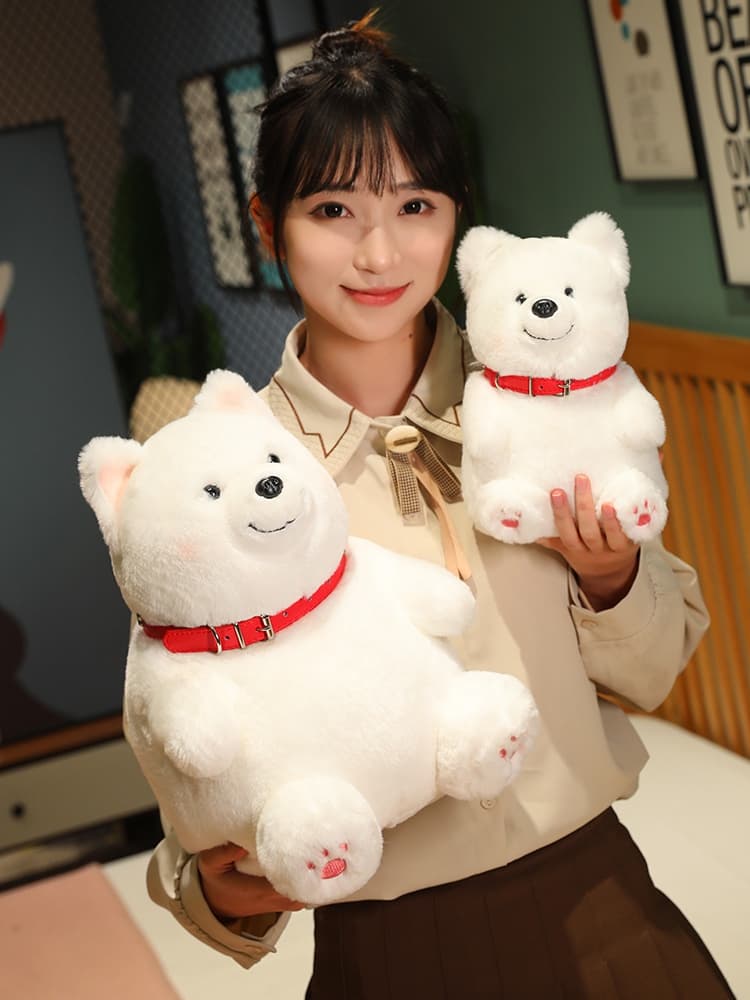 犬 ぬいぐるみ 犬 ぬいぐるみ にこにこ笑顔の秋田犬ぬいぐるみ
