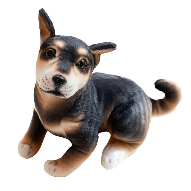 犬 ぬいぐるみ もちもち抱き心地の癒し犬ぬいぐるみ