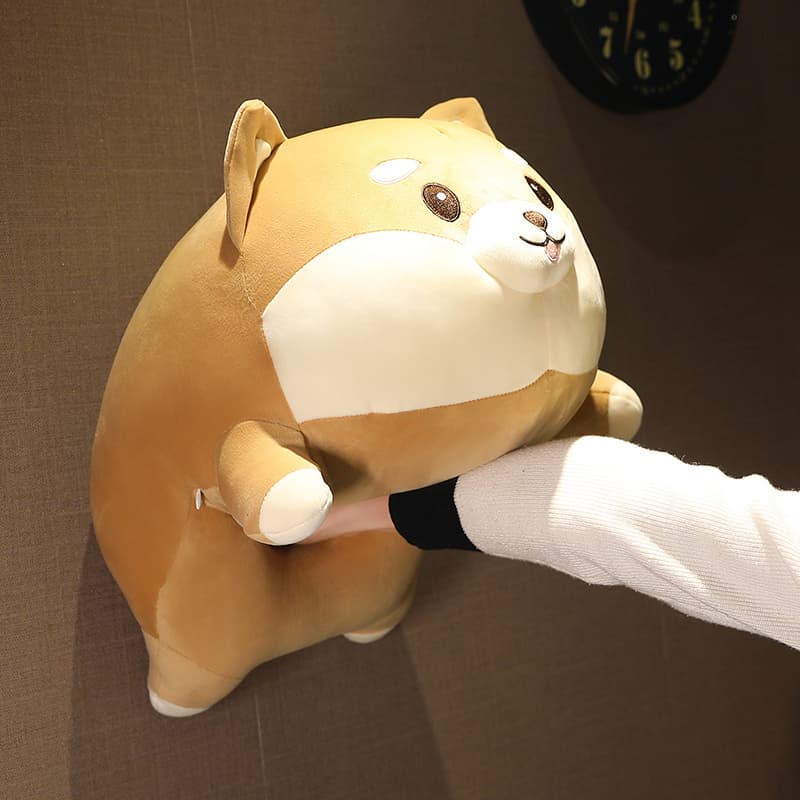 犬 ぬいぐるみ もちもち柴犬抱き枕ぬいぐるみ