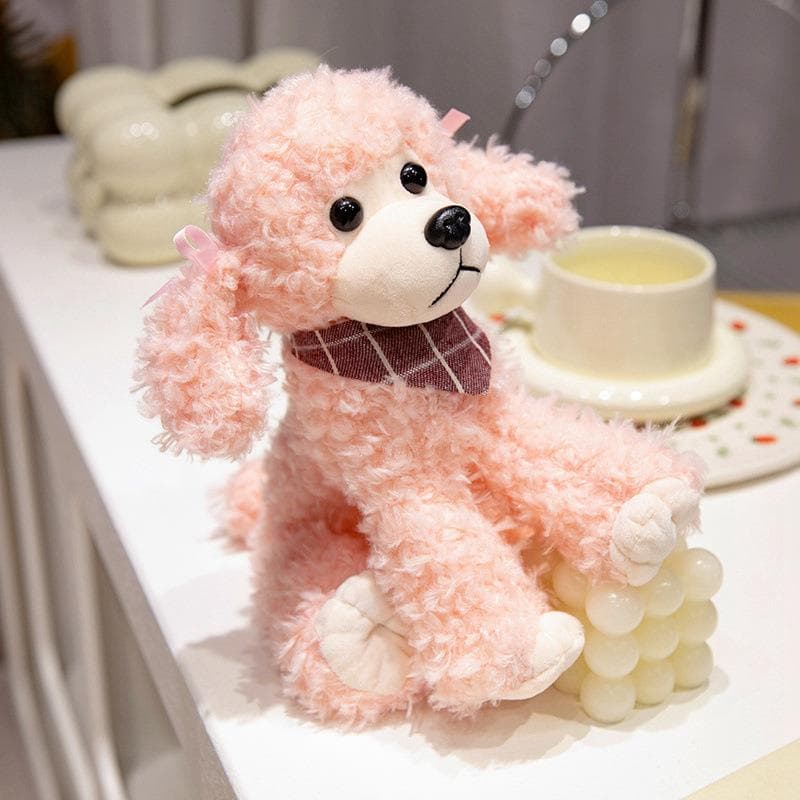犬 ぬいぐるみ やわらか癒しのトイプードル ぬいぐるみ