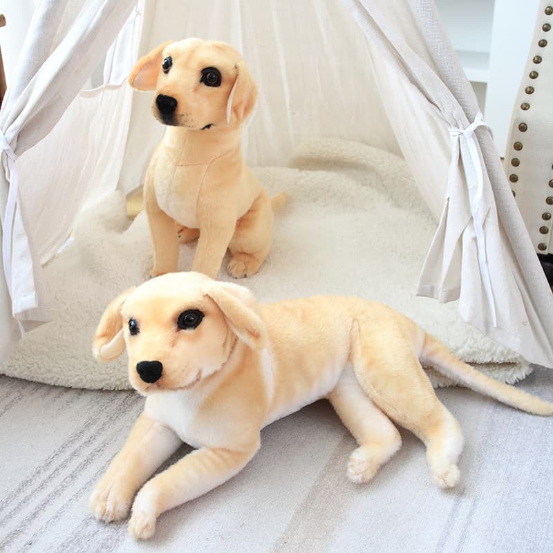 犬 ぬいぐるみ もふもふ仔犬のお座りぬいぐるみ