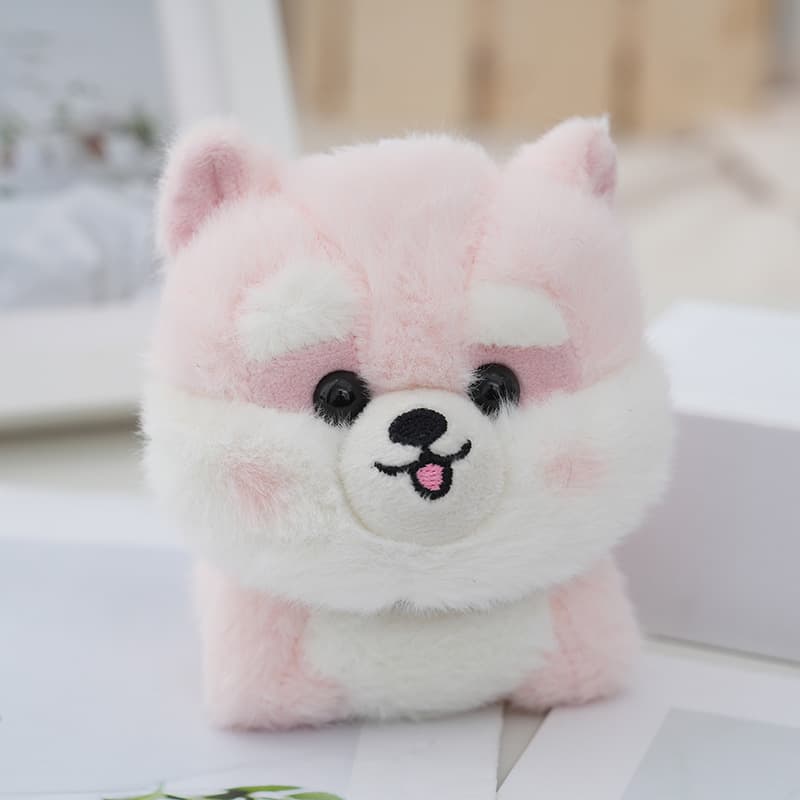 もこもこ秋田犬 ぬいぐるみ コレクション