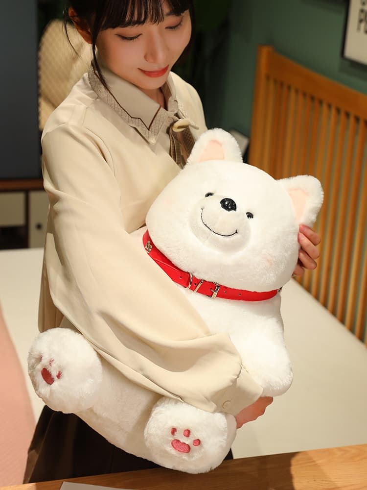 犬 ぬいぐるみ 犬 ぬいぐるみ にこにこ笑顔の秋田犬ぬいぐるみ