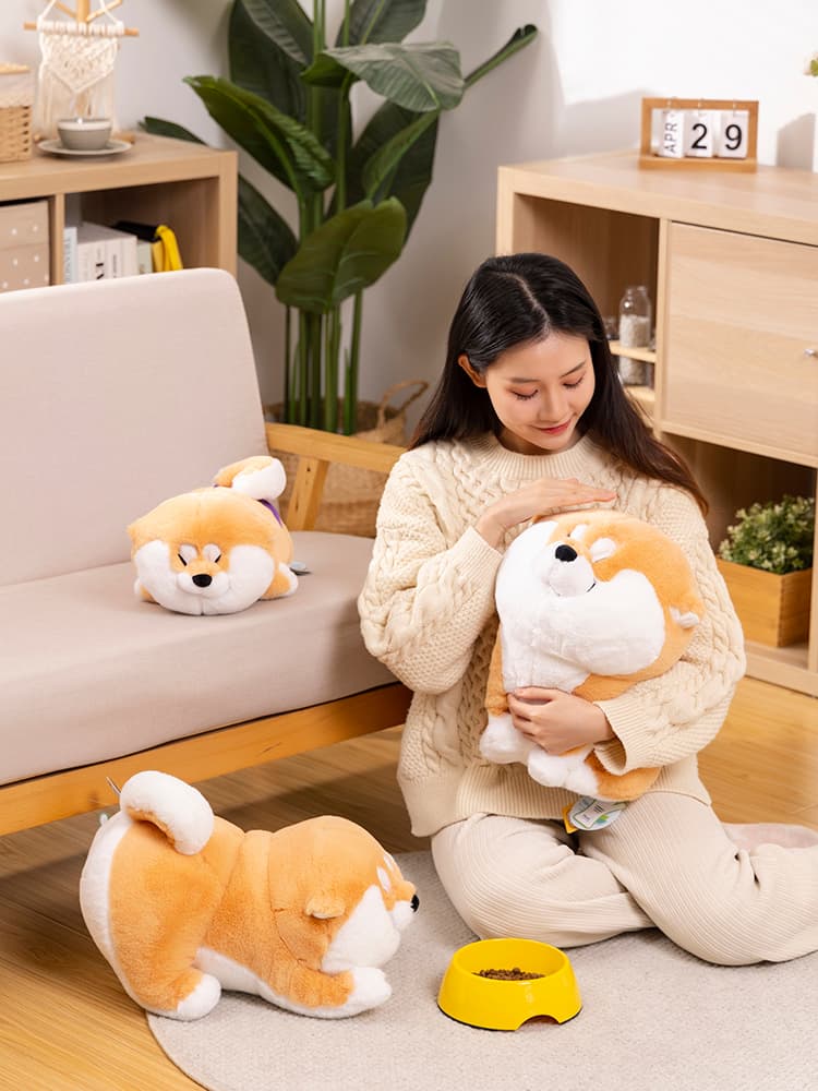 犬 ぬいぐるみ 犬 ぬいぐるみ もちふわ柴わんこ もふもふ隊