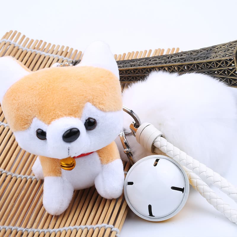 犬 ぬいぐるみ 犬 ぬいぐるみ もふもふ秋田犬キーホルダー