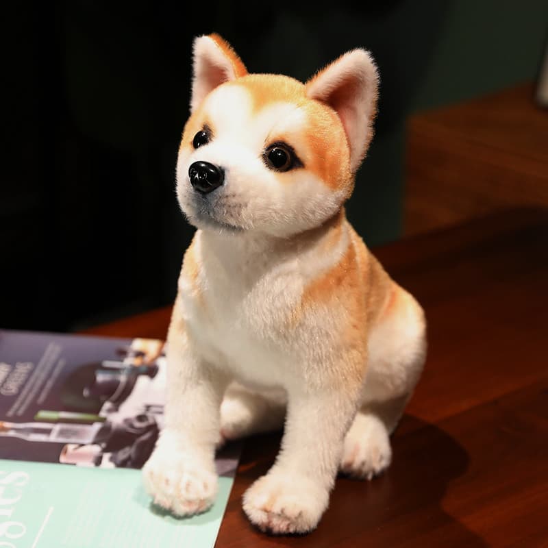 犬 ぬいぐるみ 犬 ぬいぐるみ もふもふ忠犬 柴の守り鈴