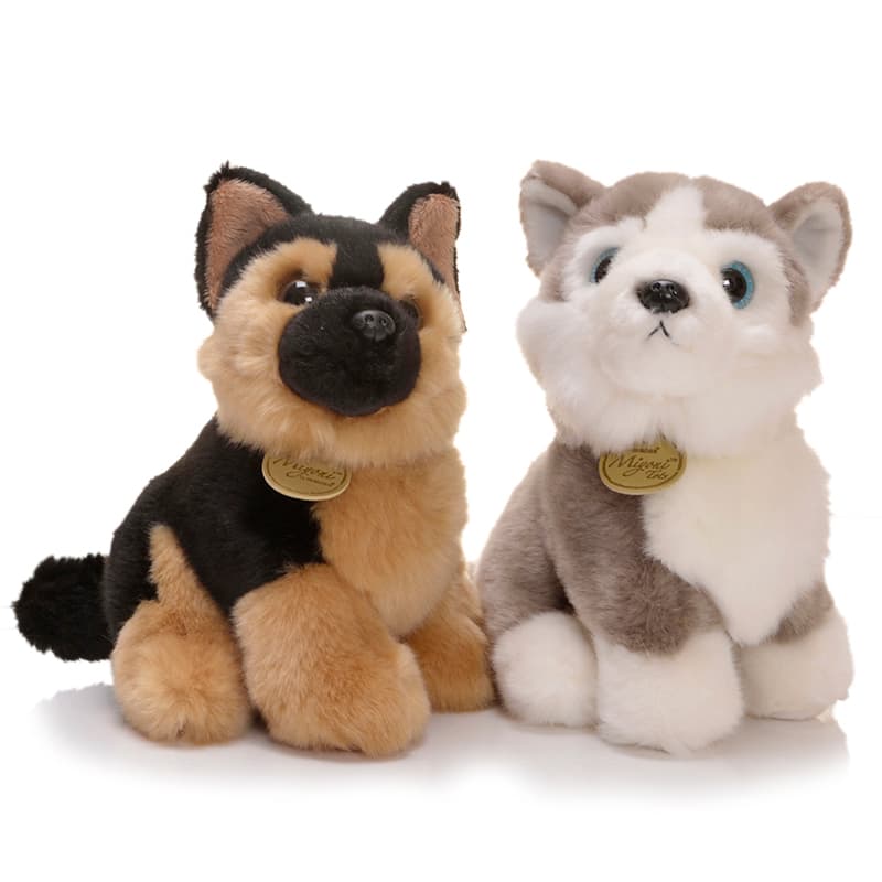 犬 ぬいぐるみ もふもふトイプードルのお友達