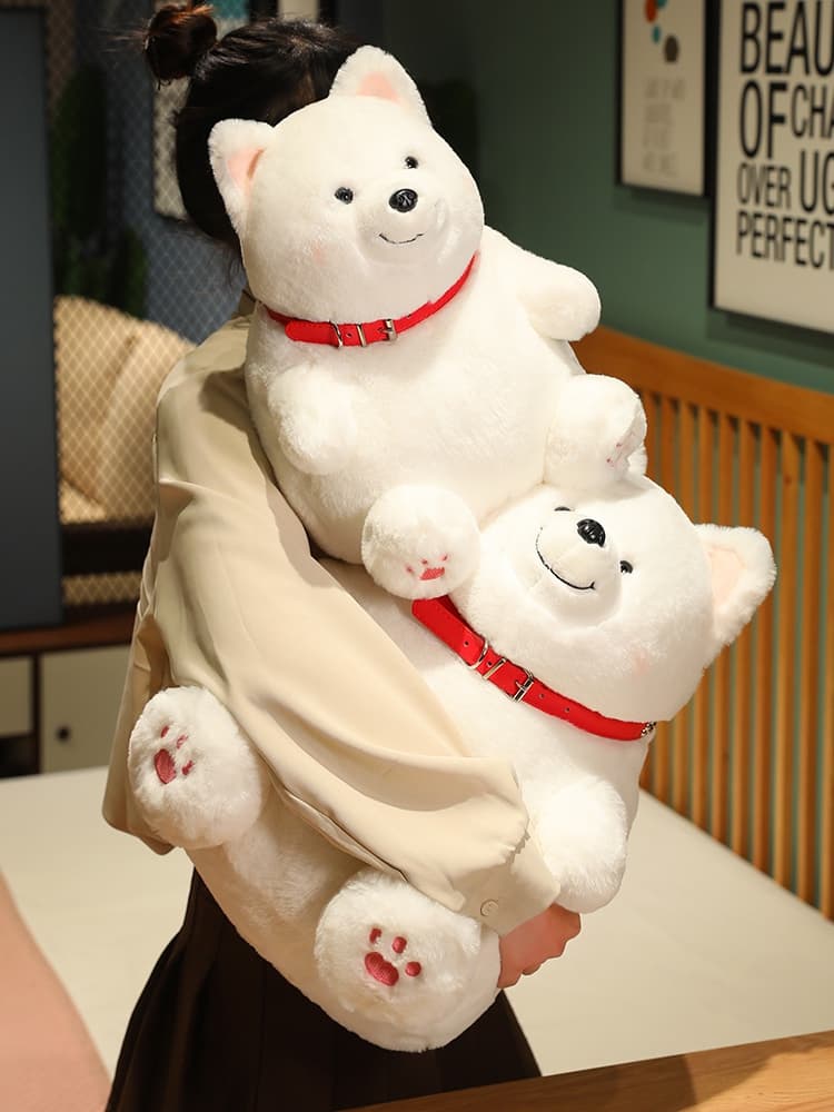 犬 ぬいぐるみ 犬 ぬいぐるみ にこにこ笑顔の秋田犬ぬいぐるみ