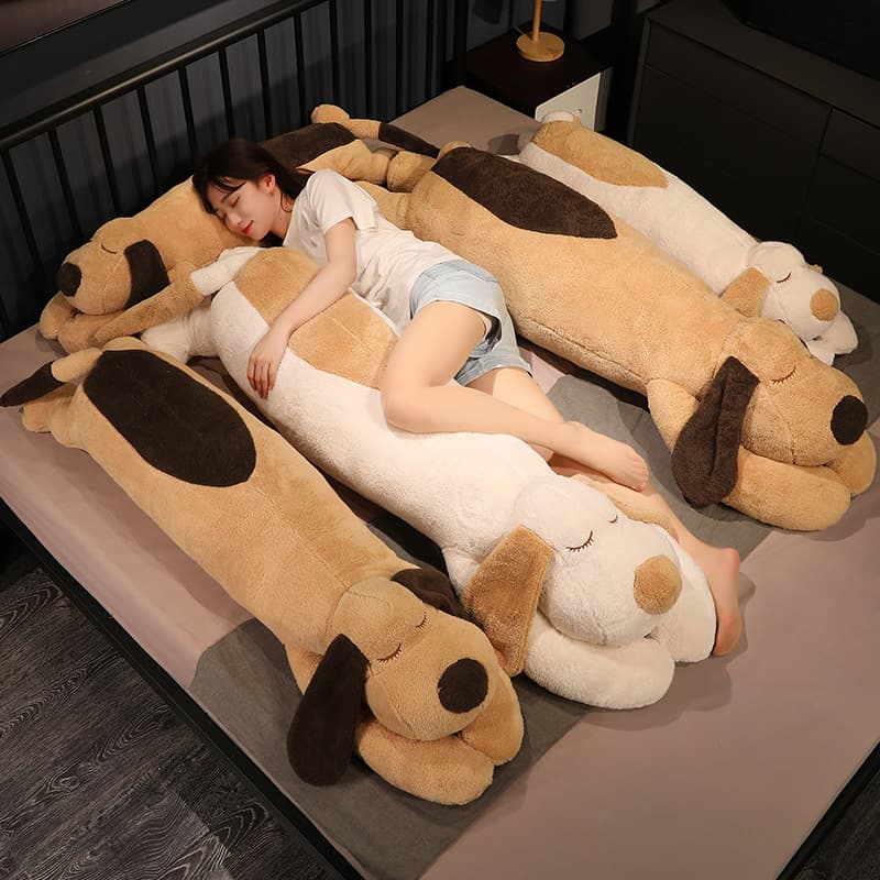 犬 ぬいぐるみ おやすみわんこ 特大抱き枕