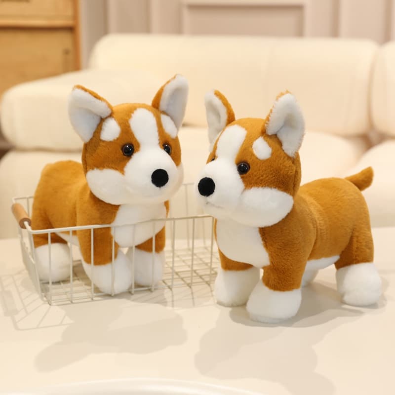 犬 ぬいぐるみ もふもふ柴犬ぬいぐるみ まんまる笑顔の癒し仲間