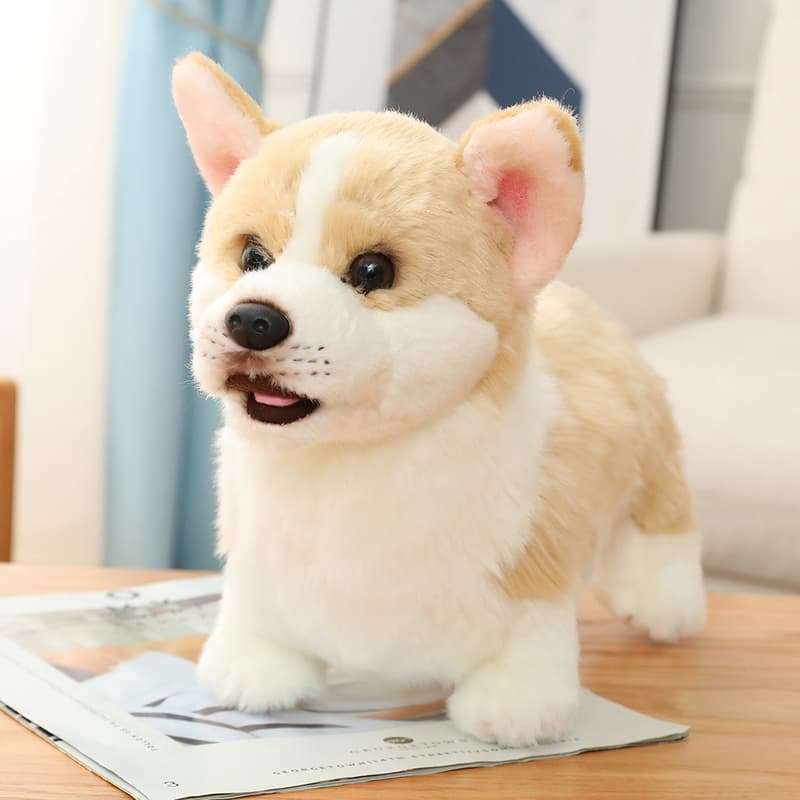 犬 ぬいぐるみ もふもふ小型犬 ポメラニアンぬいぐるみ