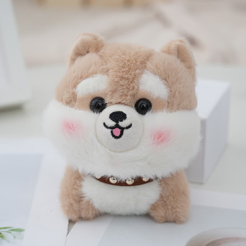もこもこ秋田犬 ぬいぐるみ コレクション