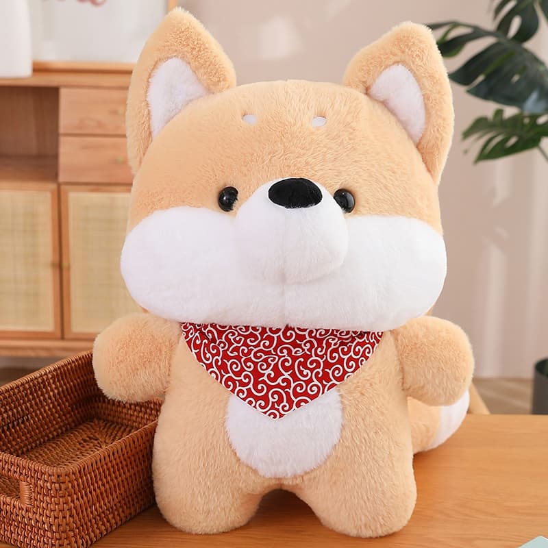 犬 ぬいぐるみ もふもふ癒し柴犬ぬいぐるみ