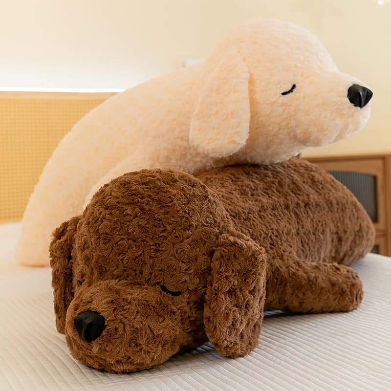 犬 ぬいぐるみ もちもち抱き枕トイプードル特大ぬいぐるみ