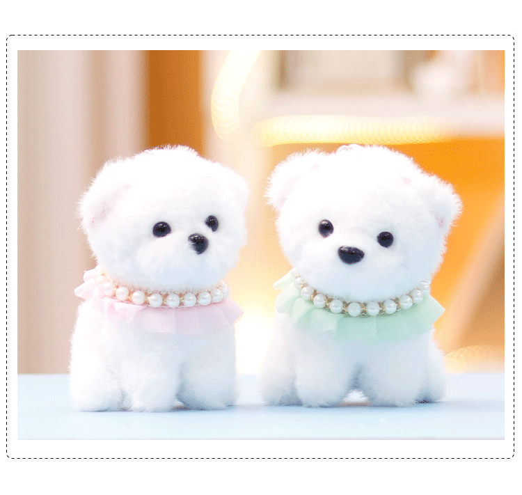 犬 ぬいぐるみ ふわもこトイプードル姫君