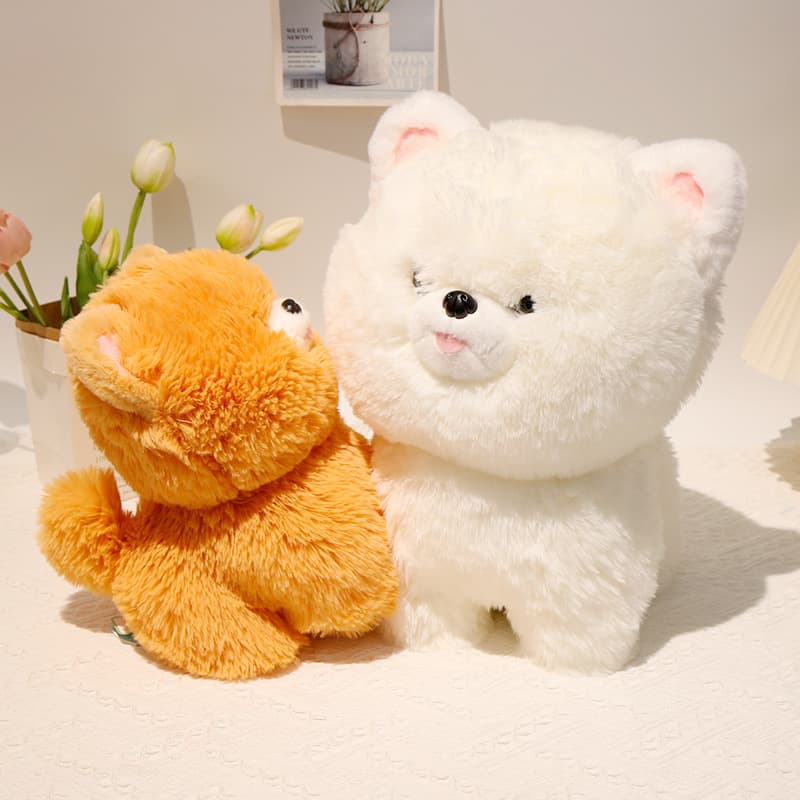 犬 ぬいぐるみ もふもふポメちゃん抱き抱きぬいぐるみ